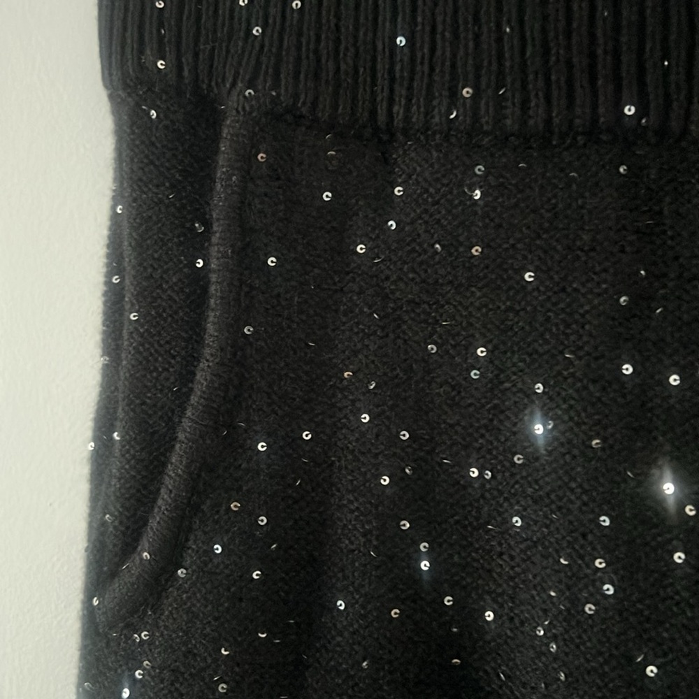 Brunello Cucinelli wool and cashmere blend wide straight leg pants with … - Picture 10 of 12